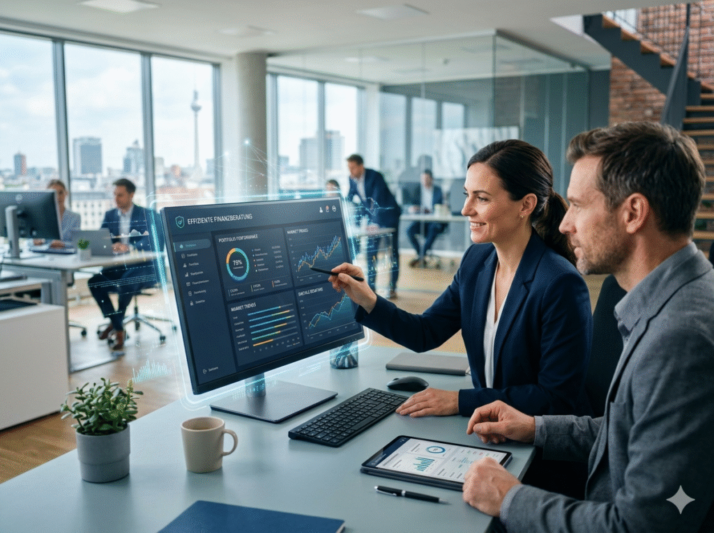 Effiziente Beratung Digitale Lösungen für Finanzdienstleister